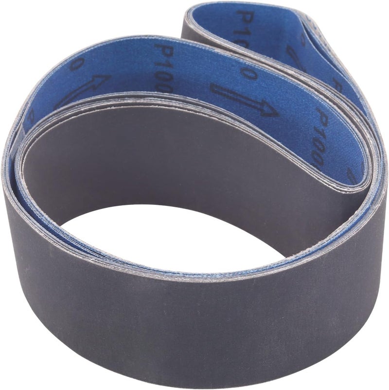 Donanim 2x48 Fine Sanding Belts, 6 Pack Belt Sander Knife Sharpening Belts 2 inch x 48 inch 600 800 1000 Grit Silicon Carbide Sanding Belts for Stone Glass Metal Grinding - Image 1
